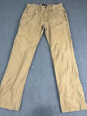 Ridgecut Toughwear Mens Beige Straight Leg Work Pants 34x34
